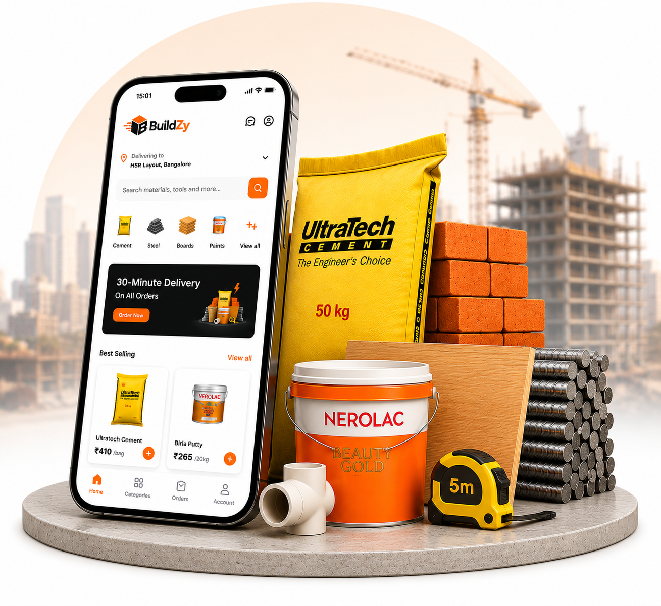 BuildZy Materials Collection